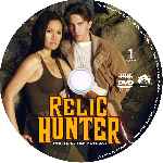 carátula cd de Relic Hunter - Cazatesoros - Temporada 01 - Cd 01 - Custom