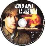 carátula cd de Solo Ante La Justicia