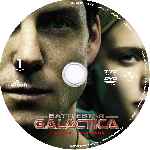 carátula cd de Battlestar Galactica - Temporada 03 - Disco 01 - Custom