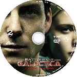 carátula cd de Battlestar Galactica - Temporada 03 - Disco 02 - Custom