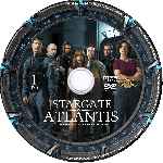 carátula cd de Stargate Atlantis - Temporada 02 - Disco 01 - Custom - V2