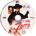 carátula cd de El Signo Del Zorro - Custom