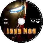 carátula cd de Iron Man - 2008 - Custom - V02