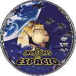 carátula cd de Los Invasores Del Espacio - Custom - V2