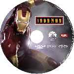 carátula cd de Iron Man - 2008 - Custom - V03