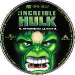 carátula cd de El Increible Hulk - El Retorno De La Bestia - Custom
