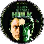 carátula cd de El Regreso Del Increible Hulk - Custom