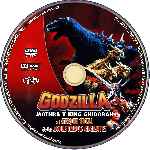 carátula cd de Godzilla Mothra Y King Ghidora - El Ataque Total De Los Monstruos Gigantes - Cus