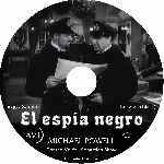 carátula cd de El Espia Negro - Custom