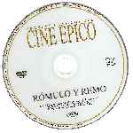 carátula cd de Romulo Y Remo - 1961 - Grandes Clasicos Del Cine Epico