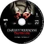 carátula cd de Danos Y Perjuicios - Temporada 01 - Disco 01 - Custom - V3