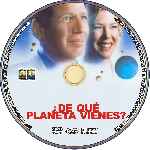 carátula cd de De Que Planeta Vienes - Custom