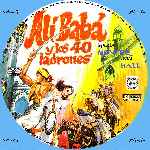 carátula cd de Ali Baba Y Los 40 Ladrones - 1944 - Custom