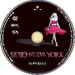 carátula cd de Sexo En Nueva York - La Pelicula - Custom - V4