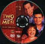 carátula cd de Two And A Half Men - Temporada 01 - Disco 01 - Region 4