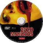 carátula cd de 2000 Maniacos