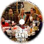 cartula cd de Big Bang Theory - Temporada 01 - Volumen 03 - Custom