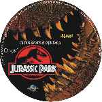 carátula cd de Jurassic Park - Parque Jurasico - Custom - V2