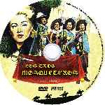 cartula cd de Los Tres Mosqueteros - 1948 - Custom