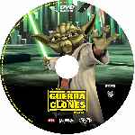 carátula cd de Star Wars - La Guerra De Los Clones - Custom - V2