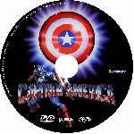 carátula cd de Capitan America - 1990 - Custom - V3