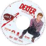 carátula cd de Dexter - Temporada 01 - Disco 01 - Region 4