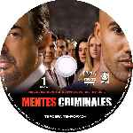 carátula cd de Mentes Criminales - Temporada 03 - Disco 01 - Custom