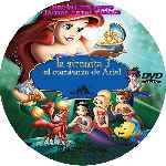 carátula cd de La Sirenita 3 - El Comienso De Ariel - Custom
