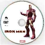 carátula cd de Iron Man - 2008 - Custom - V04