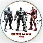 carátula cd de Iron Man - 2008 - Custom - V06