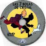 carátula cd de Las Aventuras De Tintin - Las 7 Bolas De Cristal
