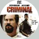 cartula cd de Criminal - 2008 - Custom