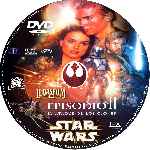 carátula cd de Star Wars Ii - El Ataque De Los Clones - Custom - V5