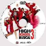 carátula cd de High School Musical 3 - Fin De Curso - Custom - V2