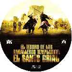 carátula cd de El Tesoro De Los Caballeros Templarios - El Santo Grial - Custom