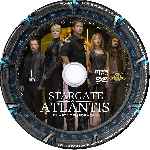 carátula cd de Stargate Atlantis - Temporada 04 - Disco 01 - Custom