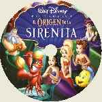 carátula cd de El Origen De La Sirenita - Custom