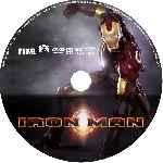 carátula cd de Iron Man - 2008 - Custom - V09