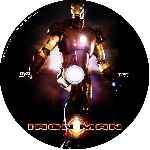 carátula cd de Iron Man - 2008 - Custom - V11
