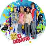carátula cd de High School Musical - El Desafio - Custom