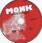 carátula cd de Monk - Temporada 01 - Disco 03 - Region 1-4