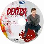 carátula cd de Dexter - Temporada 01 - Disco 03 - Custom - V2