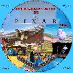 carátula cd de Los Mejores Cortos De Pixar - Custom - V2