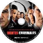 carátula cd de Mentes Criminales - Temporada 02 - Disco 01 - Custom - V3