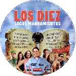 cartula cd de Los Diez Locos Mandamientos