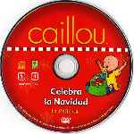 cartula cd de Caillou - Celebra La Navidad - Region 1-4