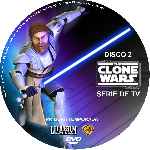 carátula cd de Star Wars - The Clone Wars - Temporada 01 - Disco 02 - Custom