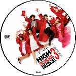 carátula cd de High School Musical 3 - Fin De Curso - Custom - V3