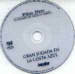carátula cd de Gran Jugada En La Costa Azul - Film Noir - Clasicos De Culto Europeo