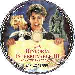 carátula cd de La Historia Interminable Iii - Las Aventuras De Bastian - Custom - V2